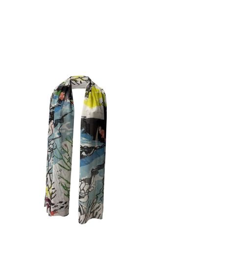 Maloka Sabia Scarf - Sophisticated Women's Accessories | Faroma 2