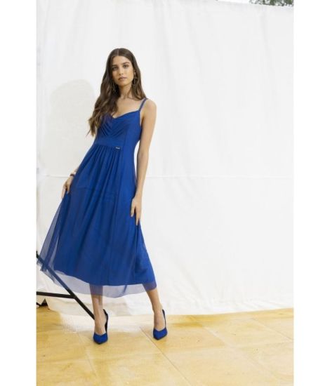 Robe Longue Unie Wanda Maloka - Robes Longues Femme | Faroma