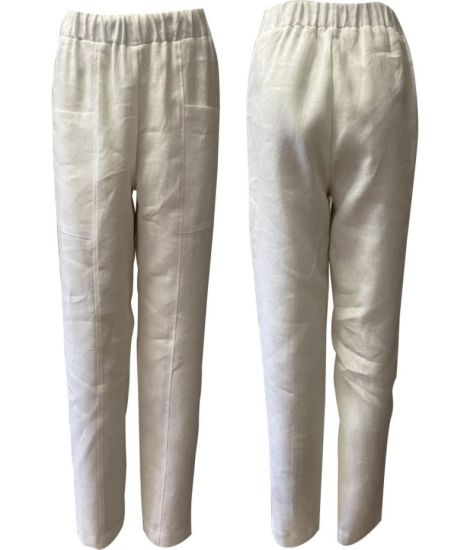 Pantalon en Lin Maloka - Pantalons Femme en Lin Premium | Faroma 2