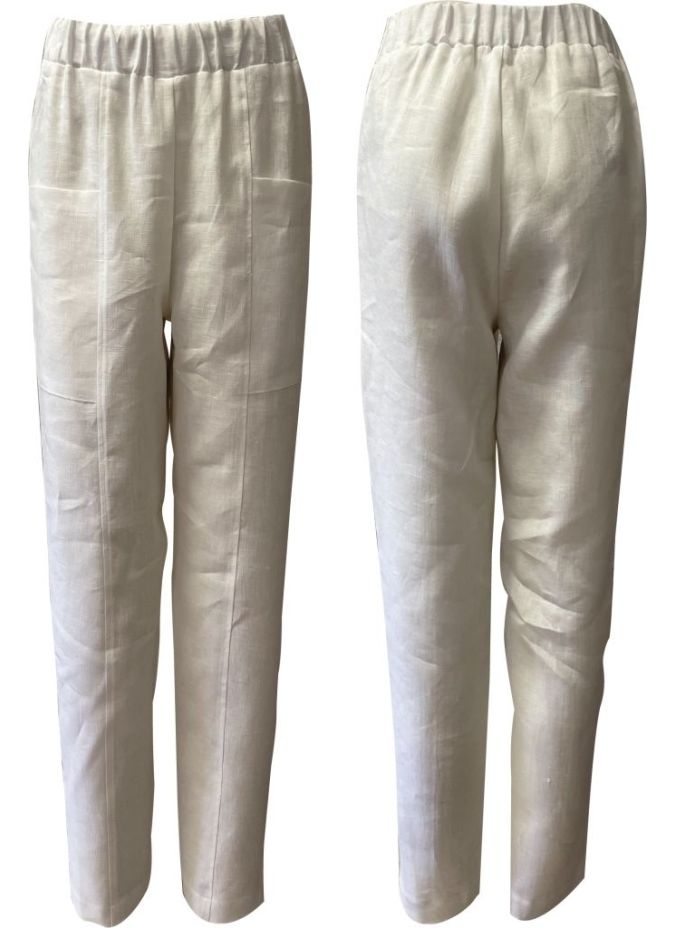 Pantalon en Lin Maloka - Pantalons Femme en Lin Premium | Faroma