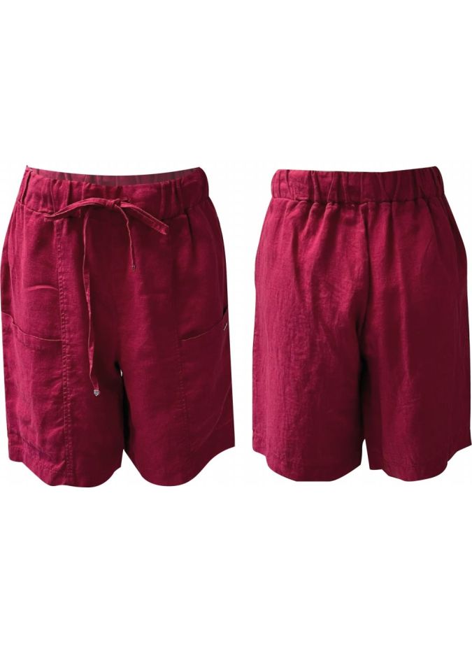 Maloka Sacha Linen Shorts - Women's Linen Shorts | Faroma