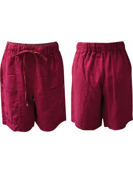 Maloka Sacha Linen Shorts - Women's Linen Shorts | Faroma