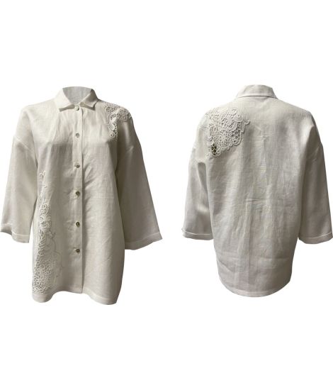Camisa Channel Maloka - Camisas Femininas Sofisticadas | Faroma 2