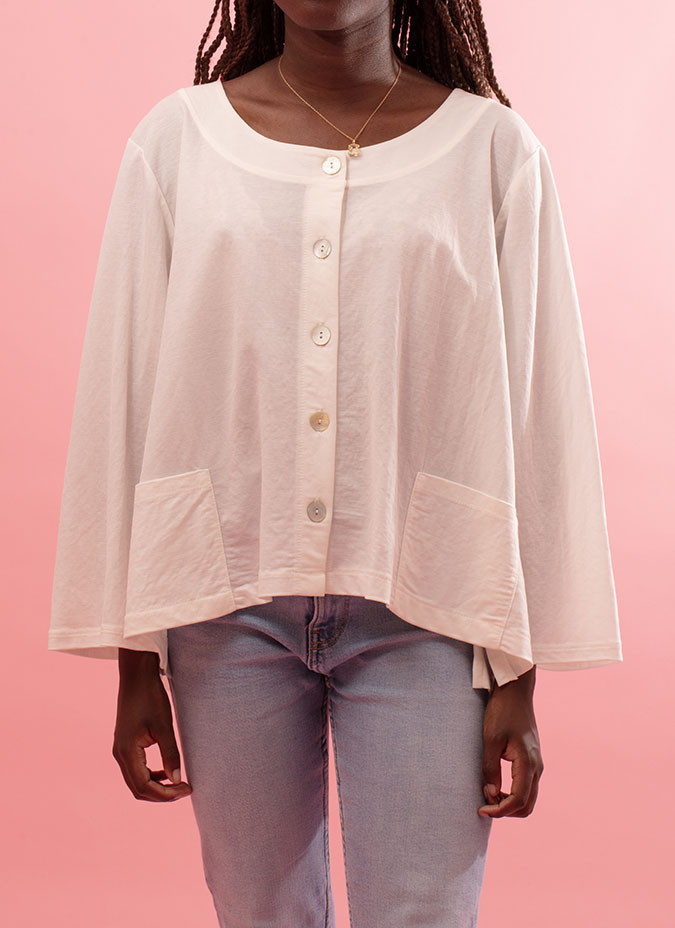 Fluid long-sleeved jacket Neant