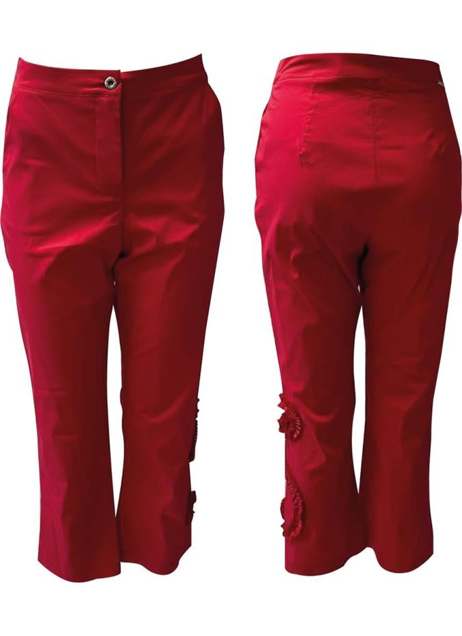 Maloka Papaye Trousers - Elegant Women's Trousers | Faroma