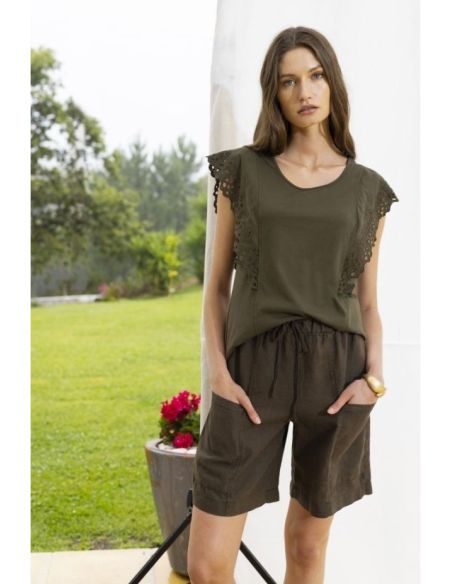 T-shirt Oasis Maloka - T-shirts Femme Modernes | Faroma