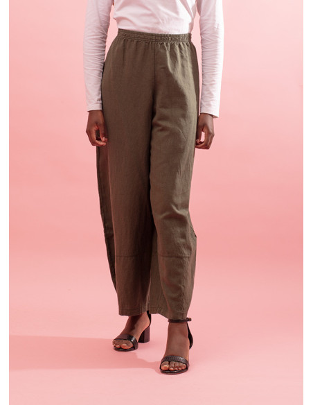 Pantalon en lin Noggia