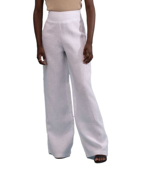 Maloka Persy Comfortable Side-Zip Trousers - Women's Comfortable Trousers | Faroma 2