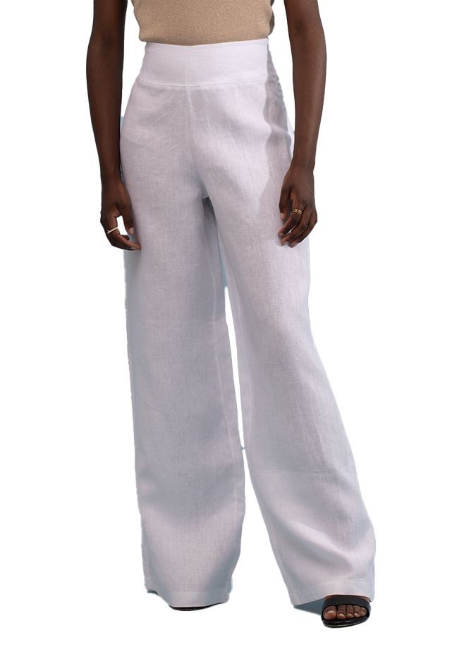 Maloka Persy Comfortable Side-Zip Trousers - Women's Comfortable Trousers | Faroma
