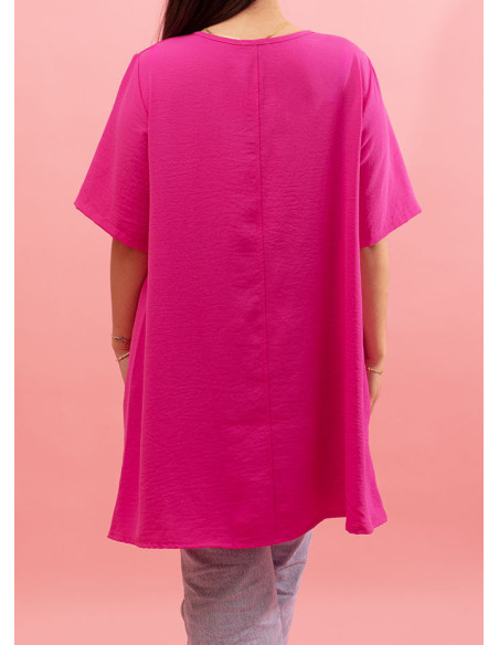 Flowing half-sleeved jumper Nutella