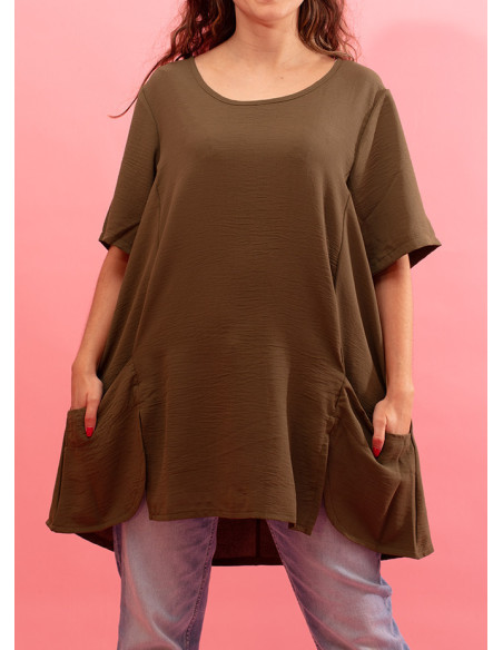 Pull fluide à demi-manches Nutella