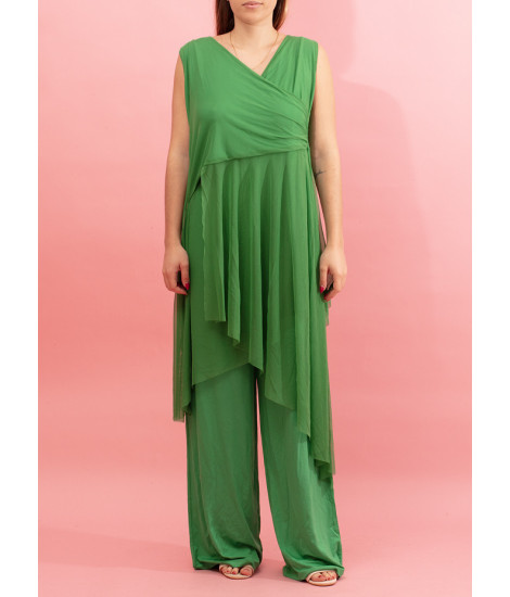 Jumpsuit with transparent ruffles Wilian 2
