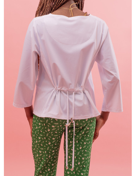 Veste avec fente inférieure Noisette