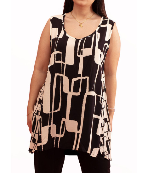 Gozé Nassia Flowing Viscose Tunic - Women's Flowing Viscose Tunics | Faroma