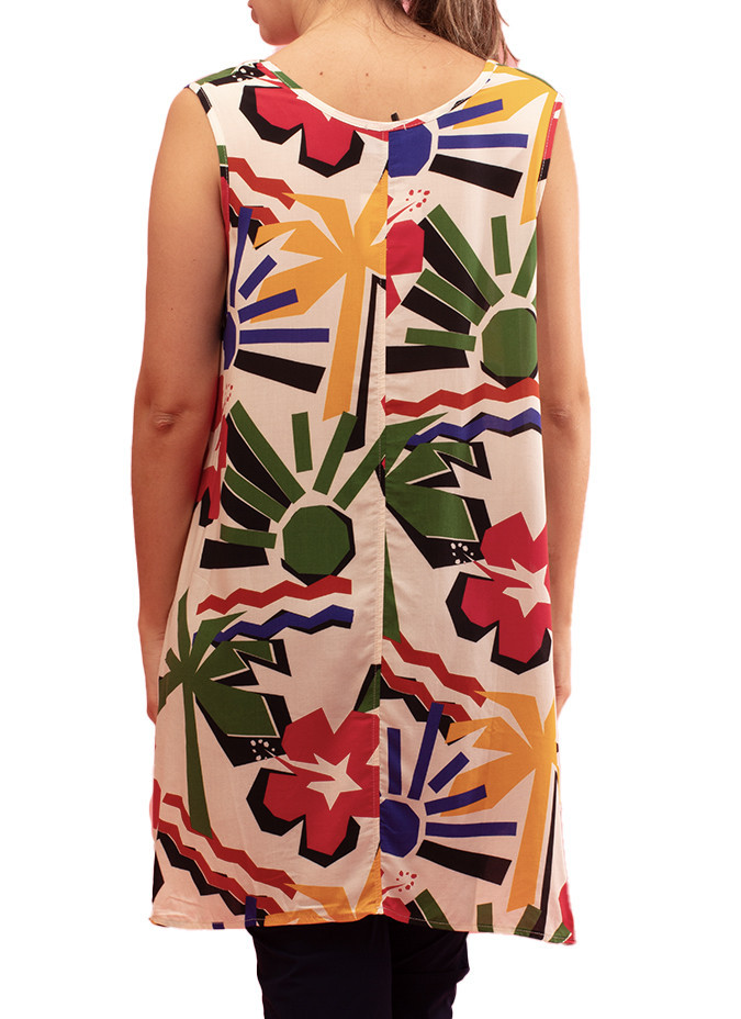 Gozé Nathan Printed Viscose Top - Women's Printed Viscose Tops | Faroma