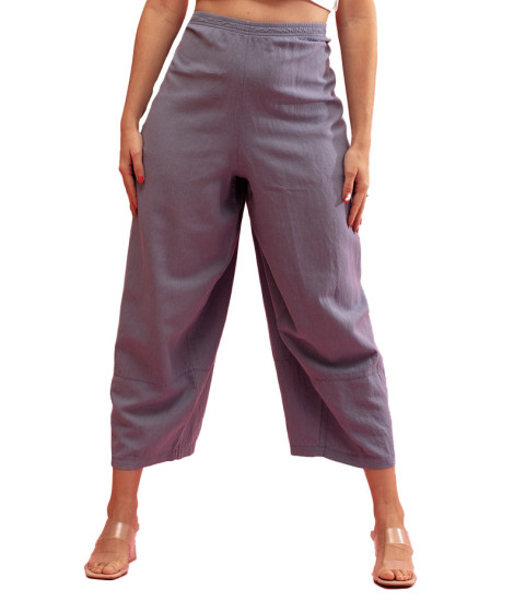 Gozé Noggia Premium Linen Trousers - Women's Premium Linen Trousers | Faroma 2