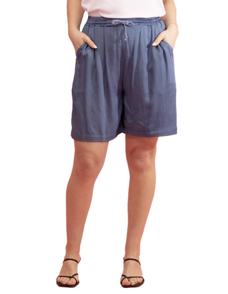 Short Frisson avec Effet Jean Paul Brial - Shorts Femme avec Effet Jean | Faroma