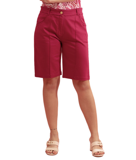 Bermudas Infinity em Sarja Confortáveis Paul Brial - Bermudas Femininas em Sarja | Faroma