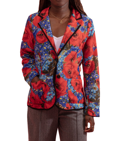 Blazer Gleice avec Inspirations Florales Maloka - Blazers Femme Floraux | Faroma