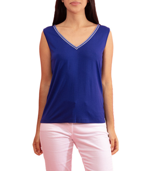 Paul Brial Jenny V-Neck T-shirt - Women's V-Neck T-shirts | Faroma
