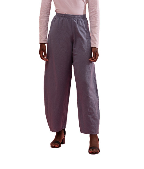 Pantalon en Lin Nerry Gozé - Pantalons Femme en Lin Naturel | Faroma 2