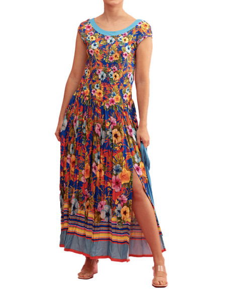 Paul Brial Tropique Long Tropical Dress - Women's Long Tropical Dresses | Faroma