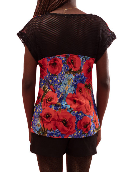 Maloka Gimena Soft V-Neck T-shirt - Women's Soft V-Neck T-shirts | Faroma
