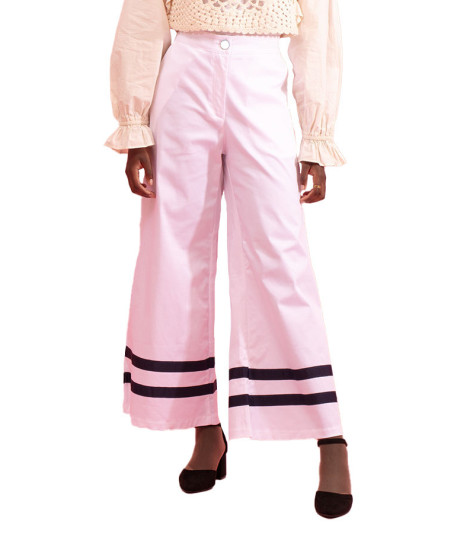Maloka Zilda Front Knife-Pocket Trousers - Women's Trousers with Pockets | Faroma 2