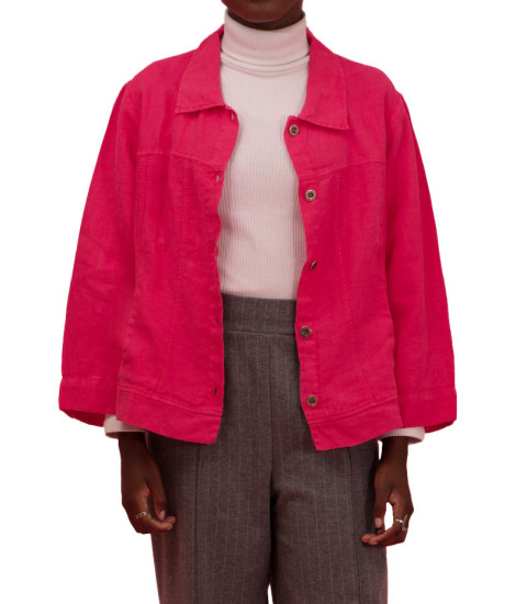 Manteau Vouge Plonge avec Ouverture aux Poignets Maloka - Manteaux Femme avec Détail aux Poignets | Faroma 2