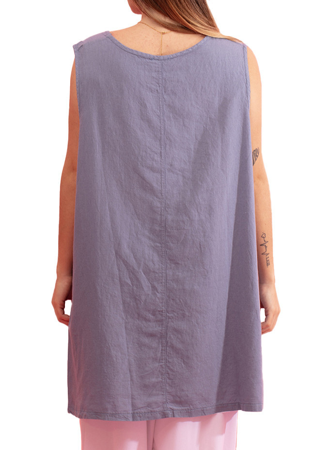 Gozé Nigel Round-Neck Top - Simple and Elegant Women's Tops | Faroma