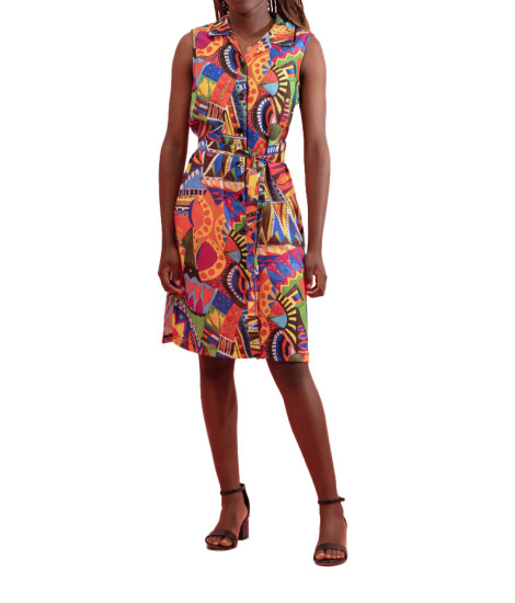 Vestido Arabela Leve e Macio com Estilo Camiseiro Maloka - Vestidos Camiseiros Femininos | Faroma 2