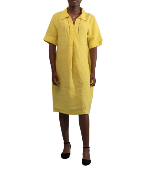Vestido Ramone Plonge Confortável de Manga Curta Maloka - Vestidos Femininos Confortáveis | Faroma 2