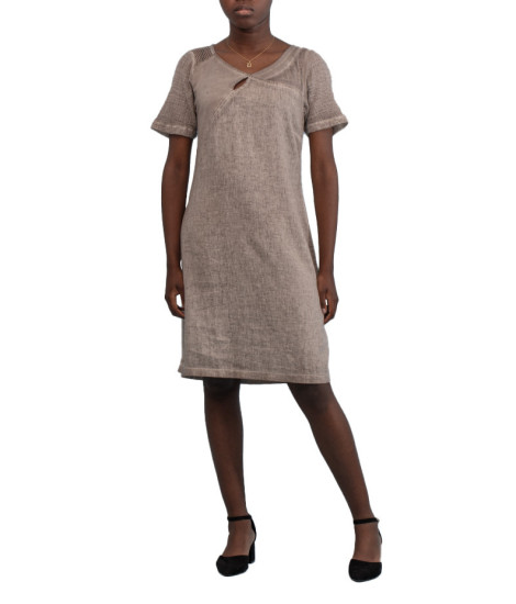 Maloka Taua Front-Opening Dress - Women's Dresses with Opening Detail | Faroma
