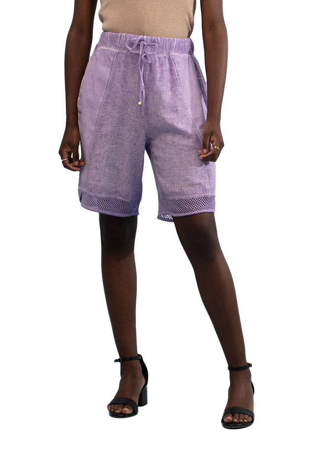 Maloka Troy Knife-Pocket Shorts - Women's Shorts with Pockets | Faroma