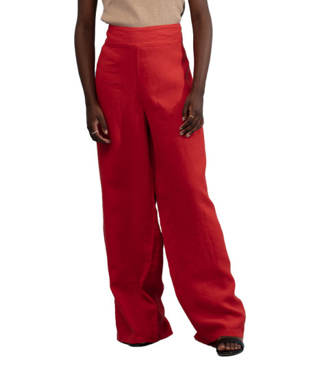 Maloka Persy Plonge Side-Zip Trousers - Women's Side-Zip Trousers | Faroma