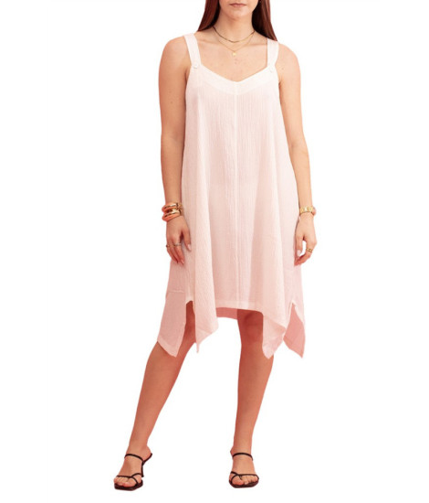 Gozé Neck Flowing Strap Dress - Women's Flowing Strap Dresses | Faroma