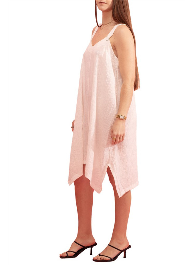 Gozé Neck Flowing Strap Dress - Women's Flowing Strap Dresses | Faroma