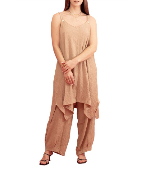 Gozé Neck Flowing Strap Dress - Women's Flowing Strap Dresses | Faroma 2