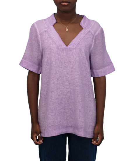 Maloka Tom Light Back-Opening Blouse - Women's Open Back Blouses | Faroma 2
