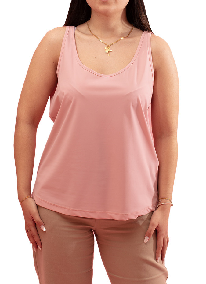 Maloka Kamala Round-Neck Top - Simple and Elegant Women's Tops | Faroma