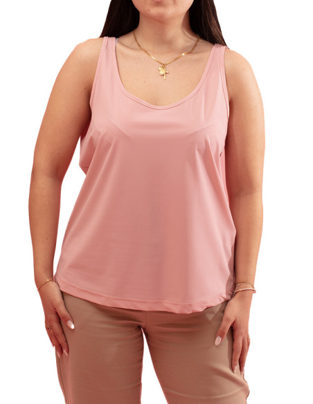 Maloka Kamala Round-Neck Top - Simple and Elegant Women's Tops | Faroma