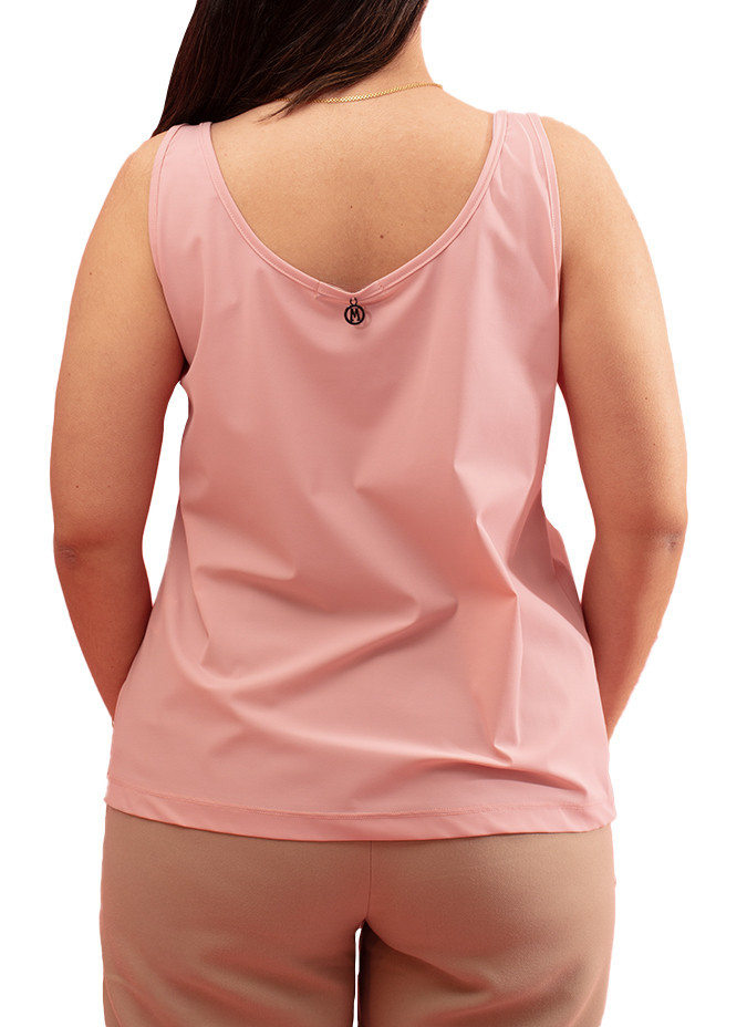 Maloka Kamala Round-Neck Top - Simple and Elegant Women's Tops | Faroma