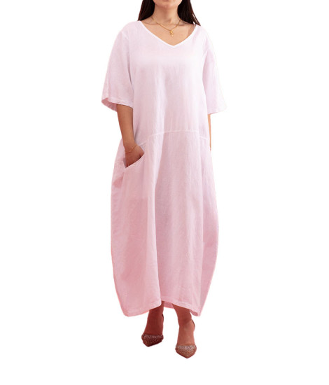 Robe Ballon Nagari avec Détail de Poche Gozé - Robes Ballon Femme | Faroma