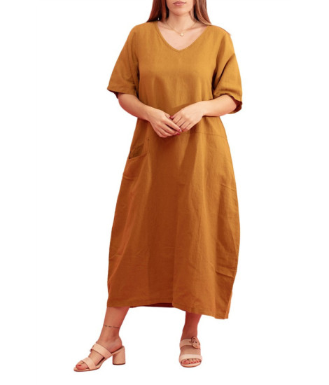 Robe Ballon Nagari avec Détail de Poche Gozé - Robes Ballon Femme | Faroma 2