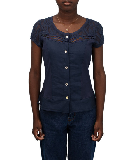 Camisa Aubimet Leve de Manga Curta Maloka - Camisas Femininas Leves | Faroma 2