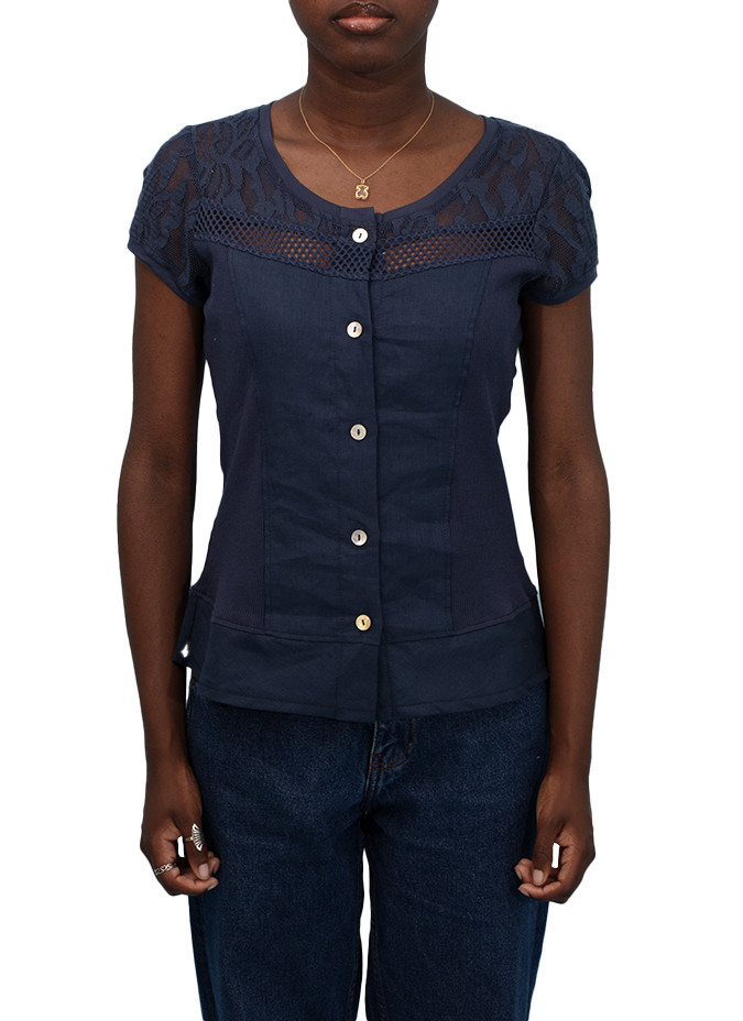Chemise Aubimet Légère Manches Courtes Maloka - Chemises Femme Légères | Faroma
