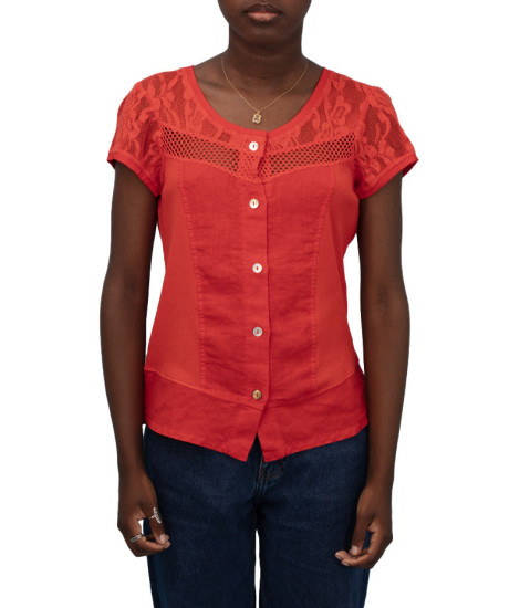 Gozé Aubimet Plonge Light Round-Neck Shirt - Women's Light Shirts | Faroma