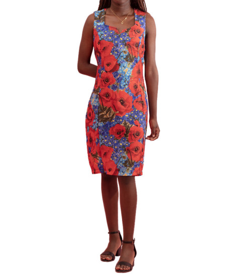 Maloka Gyna Light Invisible Side-Zip Dress - Women's Dresses with Invisible Zip | Faroma 2