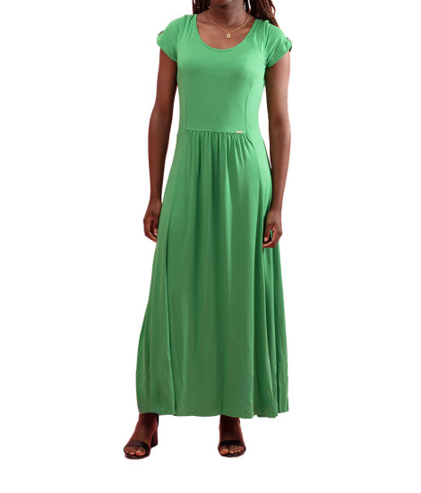Vestido Loseli com Racha Lateral Maloka - Vestidos Femininos com Racha | Faroma