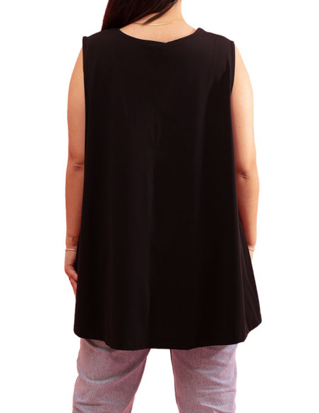 Top Nectar com Contraste de Cor Lateral Gozé - Tops Femininos Bicolores | Faroma